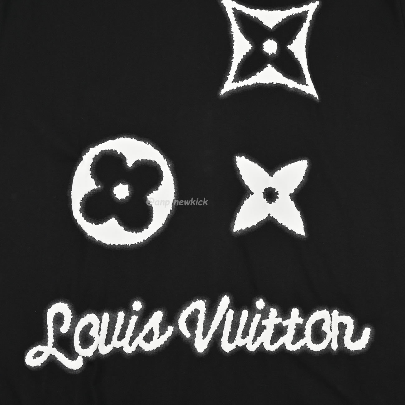 Louis Vuitton 24ss 3d Foam Printed Short Sleeves T Shirt (5) - newkick.cc